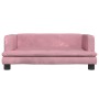 Cama para perros de terciopelo rosa 80x45x30 cm von , Betten für Hunde - Ref: Foro24-171897, Preis: 69,24 €, Rabatt: %
