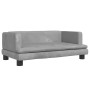 Cama para perros de terciopelo gris claro 80x45x30 cm von , Betten für Hunde - Ref: Foro24-171895, Preis: 81,15 €, Rabatt: %