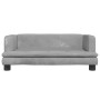 Cama para perros de terciopelo gris claro 80x45x30 cm von , Betten für Hunde - Ref: Foro24-171895, Preis: 81,15 €, Rabatt: %
