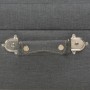 Taburetes de almacenamiento 3 piezas gris oscuro de tela von , Bänke für Hallen und Lager - Ref: Foro24-247526, Preis: 154,92...