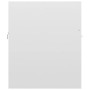 Glossy white engineered wood cabinet with sink by vidaXL, bathroom vanities - Ref: Foro24-3070817, Price: 118,07 €, Discount: %