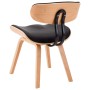 Sillas de comedor 2 uds madera curvada y cuero sintético negro von , Essstühle - Ref: Foro24-283125, Preis: 274,40 €, Rabatt: %