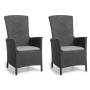 Keter Sillas de jardín reclinables Vermont 2 uds grafito von , Gartenstühle - Ref: Foro24-276218, Preis: 211,52 €, Rabatt: %