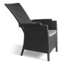 Keter Sillas de jardín reclinables Vermont 2 uds grafito von , Gartenstühle - Ref: Foro24-276218, Preis: 211,52 €, Rabatt: %