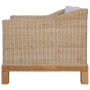Juego de sofás de 2 piezas con cojines de ratán natural von , Sofas - Ref: Foro24-278614, Preis: 730,46 €, Rabatt: %