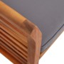 Set comedor de jardín 7 pzas y cojines madera maciza de acacia by , Garden sets - Ref: Foro24-278904, Price: 1,00 €, Discount: %