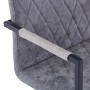 Sillas de comedor voladizas 2 uds cuero sintético gris oscuro by , dining chairs - Ref: Foro24-281679, Price: 228,53 €, Disco...