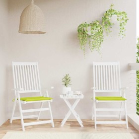 Cojines de silla de jardín 2 uds tela Oxford verde 40x40x3 cm von , Kissen für Stühle und Sofas - Ref: Foro24-314026, Preis: ...