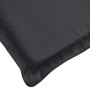 Cojín de tumbona de tela Oxford negro 200x70x3 cm by , Cushions for chairs and sofas - Ref: Foro24-314225, Price: 40,28 €, Di...