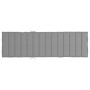 Cojín de tumbona de tela Oxford gris 200x70x3 cm by , Cushions for chairs and sofas - Ref: Foro24-314219, Price: 39,98 €, Dis...