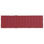 Cojín de tumbona de tela Oxford rojo tinto 200x70x3 cm von , Kissen für Stühle und Sofas - Ref: Foro24-314227, Preis: 41,55 €...
