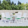 Cojines de silla de jardín 6 uds tela Oxford verde 40x40x3 cm by , Cushions for chairs and sofas - Ref: Foro24-314013, Price:...
