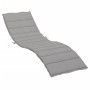 Cojín de tumbona de tela Oxford gris 200x60x3 cm von , Kissen für Stühle und Sofas - Ref: Foro24-314204, Preis: 41,42 €, Raba...