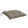 Cojines de silla de jardín 4 uds tela Oxford taupé 40x40x7 cm by , Cushions for chairs and sofas - Ref: Foro24-314885, Price:...