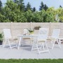 Cojines de silla de jardín 4 uds tela Oxford beige 40x40x7 cm by , Cushions for chairs and sofas - Ref: Foro24-314870, Price:...
