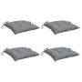 Cojines de silla de jardín 4 uds tela Oxford gris 50x50x7 cm by , Cushions for chairs and sofas - Ref: Foro24-314900, Price: ...