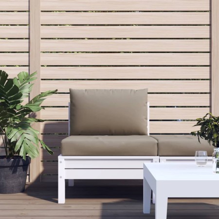 Cojines para palets 2 unidades tela Oxford gris taupé von , Kissen für Stühle und Sofas - Ref: Foro24-315060, Preis: 60,62 €,...