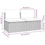 Sofá de jardín de 2 plazas con cojines ratán sintético gris von , Outdoor-Sofas - Ref: Foro24-318671, Preis: 182,78 €, Rabatt: %