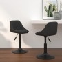 Sillas de comedor giratorias 2 uds terciopelo negro von , Essstühle - Ref: Foro24-335324, Preis: 140,75 €, Rabatt: %