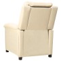 Sillón reclinable de tela crema von , Sessel - Ref: Foro24-342348, Preis: 181,79 €, Rabatt: %
