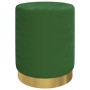 Taburete redondo verde terciopelo von , Klapphocker und Stühle - Ref: Foro24-340283, Preis: 47,41 €, Rabatt: %