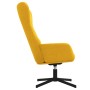 Silla de relajación de terciopelo amarillo mostaza by , Armchairs - Ref: Foro24-341115, Price: 111,47 €, Discount: %
