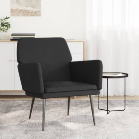 Sillón de terciopelo negro 62x79x79 cm by , Armchairs - Ref: Foro24-351377, Price: 105,20 €, Discount: %