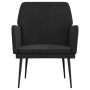 Sillón de terciopelo negro 62x79x79 cm by , Armchairs - Ref: Foro24-351377, Price: 105,20 €, Discount: %