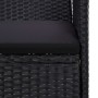 Set de muebles de jardín 4 pzas y cojines ratán sintético negro von , Gartensets - Ref: Foro24-45813, Preis: 299,11 €, Rabatt: %