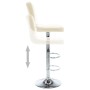 Taburetes de cocina 2 unidades cuero sintético color crema von , Küchenhocker - Ref: Foro24-323637, Preis: 133,50 €, Rabatt: %