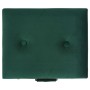 Taburetes de almacenamiento 3 piezas terciopelo verde von , Bänke für Hallen und Lager - Ref: Foro24-329254, Preis: 174,00 €,...