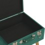 Taburetes de almacenamiento 3 piezas terciopelo verde von , Bänke für Hallen und Lager - Ref: Foro24-329254, Preis: 174,00 €,...