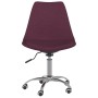 Sillas de comedor giratorias 2 unidades tela morado von , Essstühle - Ref: Foro24-338355, Preis: 174,95 €, Rabatt: %
