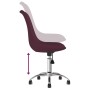 Sillas de comedor giratorias 2 unidades tela morado von , Essstühle - Ref: Foro24-338355, Preis: 174,95 €, Rabatt: %