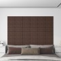 Paneles de pared 12 uds cuero sintético marrón 30x15 cm 0,54 m² von , Wandverkleidung - Ref: Foro24-343973, Preis: 22,84 €, R...