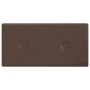 Paneles de pared 12 uds cuero sintético marrón 30x15 cm 0,54 m² von , Wandverkleidung - Ref: Foro24-343973, Preis: 22,84 €, R...