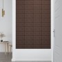 Paneles de pared 12 uds cuero sintético marrón 30x15 cm 0,54 m² von , Wandverkleidung - Ref: Foro24-343973, Preis: 22,84 €, R...