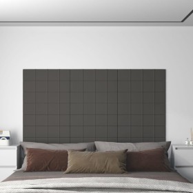 Paneles de pared 12 uds tela gris oscuro 60x15 cm 1,08 m² von , Wandverkleidung - Ref: Foro24-344053, Preis: 29,20 €, Rabatt: %