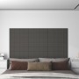 Paneles de pared 12 uds tela gris oscuro 60x15 cm 1,08 m² von , Wandverkleidung - Ref: Foro24-344053, Preis: 28,30 €, Rabatt: %
