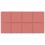 Paneles de pared 12 uds terciopelo rosa 60x30 cm 2,16 m² von , Wandverkleidung - Ref: Foro24-344087, Preis: 58,13 €, Rabatt: %