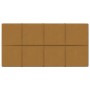 Paneles de pared 12 uds terciopelo marrón 60x30 cm 2,16 m² von , Wandverkleidung - Ref: Foro24-344091, Preis: 43,85 €, Rabatt: %