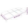 Paneles de pared 12 uds terciopelo marrón 60x30 cm 2,16 m² von , Wandverkleidung - Ref: Foro24-344091, Preis: 43,85 €, Rabatt: %