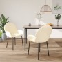 Sillas de comedor 2 unidades cuero sintético crema von , Essstühle - Ref: Foro24-344755, Preis: 83,11 €, Rabatt: %