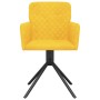Sillas de comedor giratorias 2 uds terciopelo amarillo von , Essstühle - Ref: Foro24-344797, Preis: 135,22 €, Rabatt: %