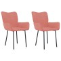 Sillas de comedor 2 unidades terciopelo rosa von , Essstühle - Ref: Foro24-344824, Preis: 146,05 €, Rabatt: %
