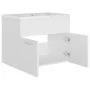 Cabinet with glossy white chipboard sink by vidaXL, bathroom vanities - Ref: Foro24-3070820, Price: 141,85 €, Discount: %