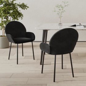 Sillas de comedor 2 unidades terciopelo negro von , Essstühle - Ref: Foro24-344769, Preis: 130,08 €, Rabatt: %