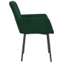 Sillas de comedor 2 unidades terciopelo verde oscuro de , Sillas de comedor - Ref: Foro24-344781, Precio: 136,17 €, Descuento: %