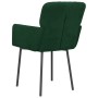 Sillas de comedor 2 unidades terciopelo verde oscuro de , Sillas de comedor - Ref: Foro24-344781, Precio: 136,17 €, Descuento: %