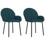 Sillas de comedor 2 unidades terciopelo azul von , Essstühle - Ref: Foro24-344762, Preis: 119,58 €, Rabatt: %